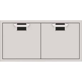 Hestan - Aspire AEAD Series 42" Outdoor Double Access Doors - Stealth
