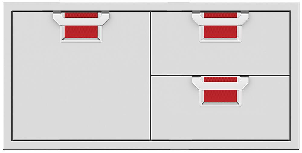 Aspire by Hestan - Aspire AESDR Series 42" Double Drawer and Storage Door Combination - Matador
