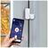 Alt View 17. MiLocks - MiEQ Bluetooth/WiFi Push Button Deadbolt Replacement Smart Lock Kit - Silver.