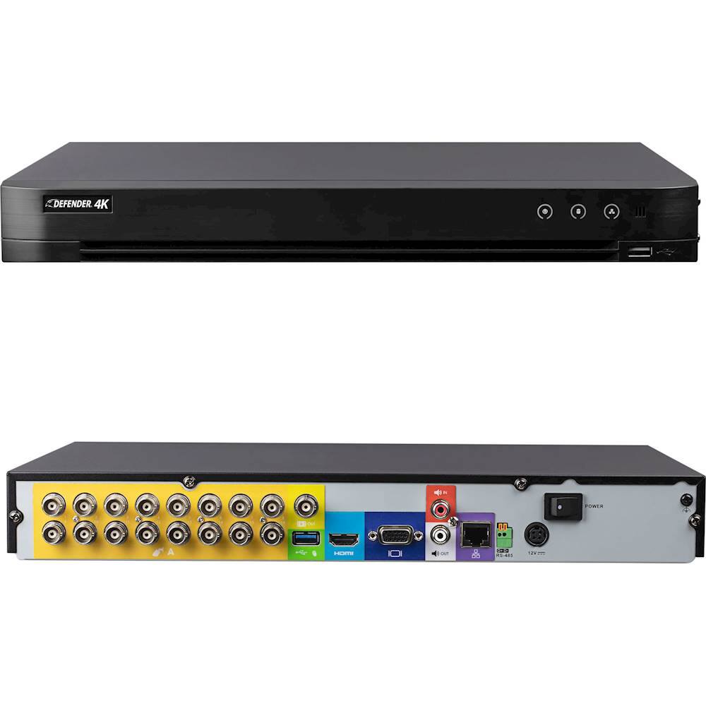 Customer Reviews Defender 4K Security System 16Channel, 16Camera