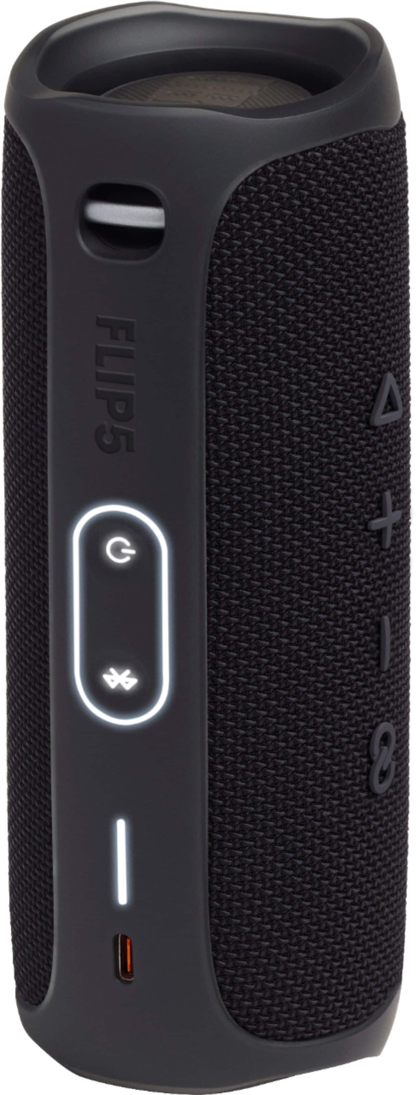 Alt View 12. JBL - Flip 5 Portable Bluetooth Speaker - Black.