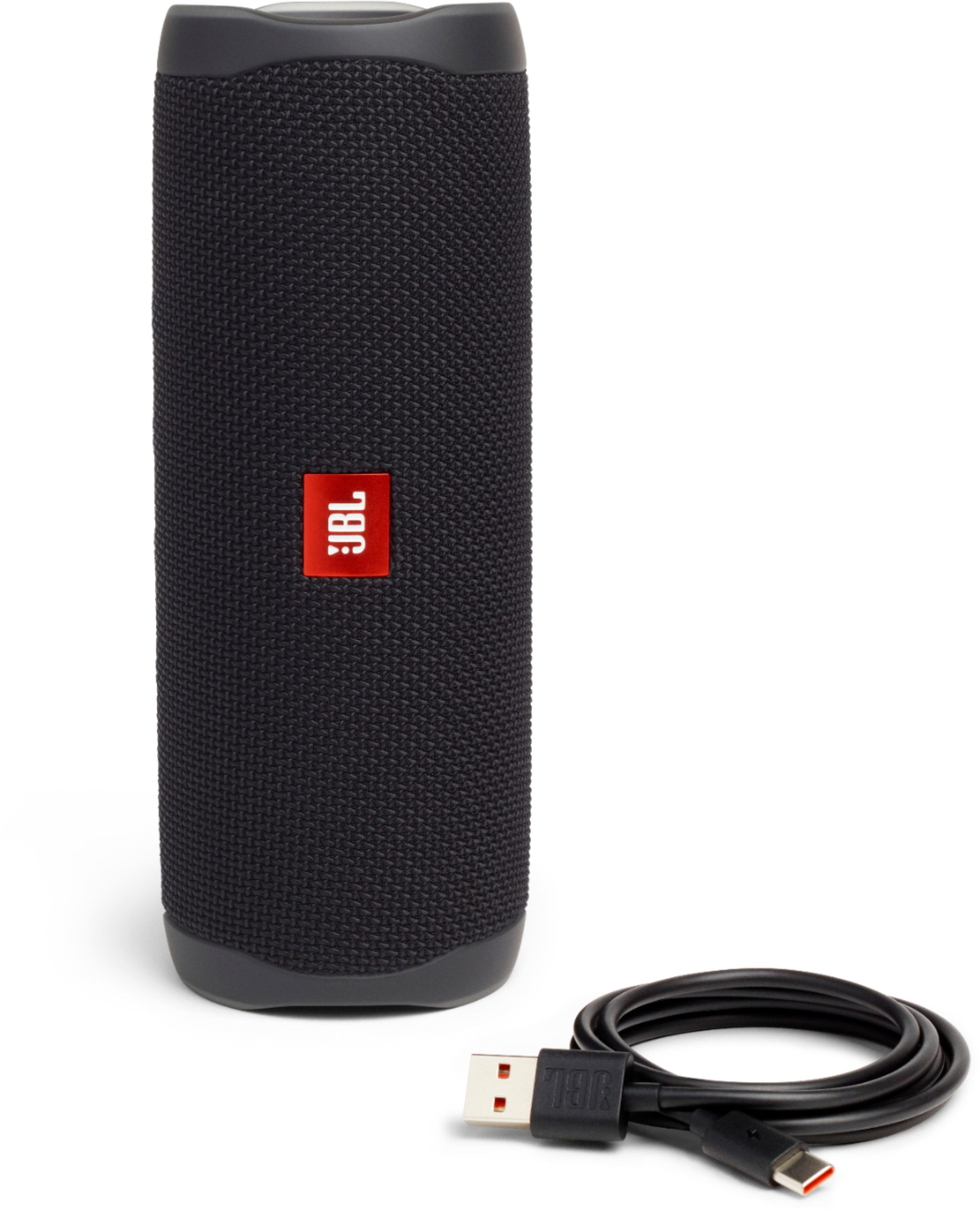 Alt View 13. JBL - Flip 5 Portable Bluetooth Speaker - Black.
