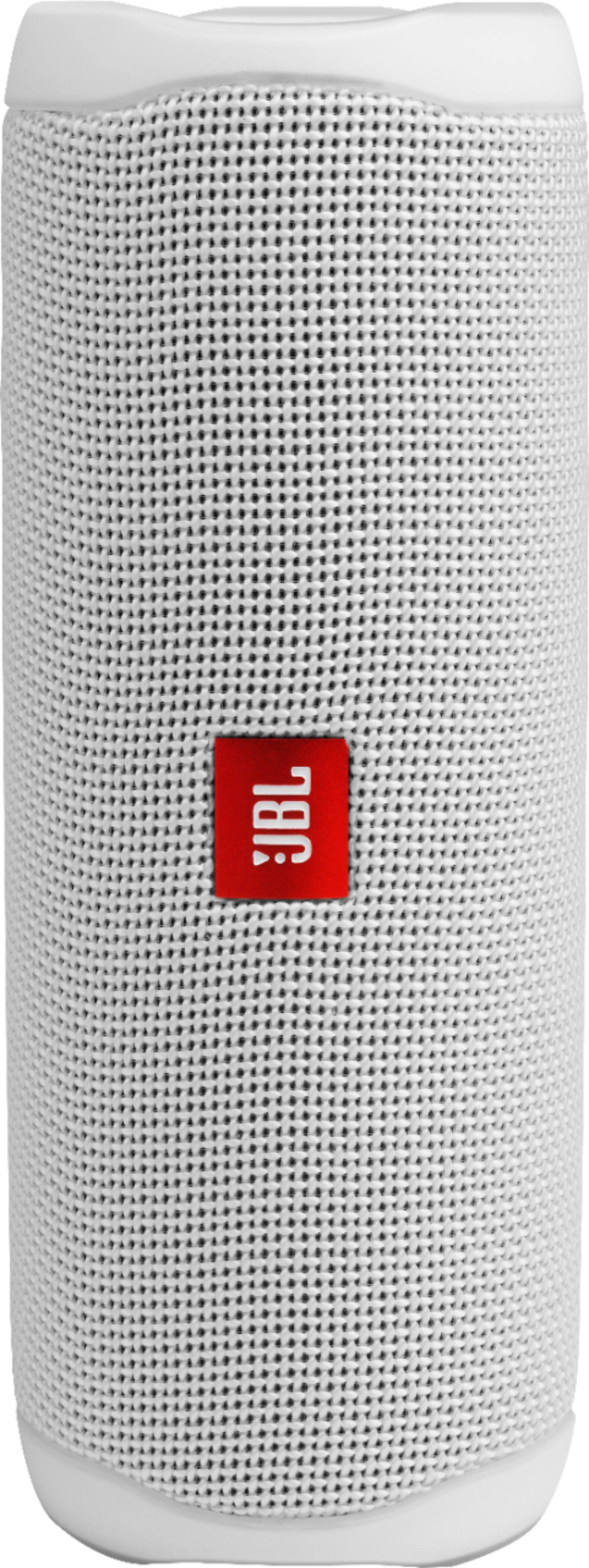 Alt View 11. JBL - Flip 5 Portable Bluetooth Speaker - White Steel.