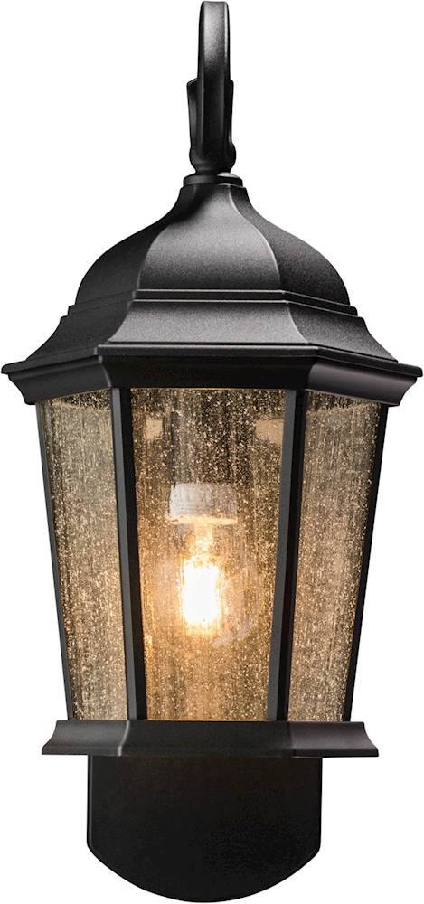 Front. Maximus - Companion LED Light Bulb Security Light - Black.