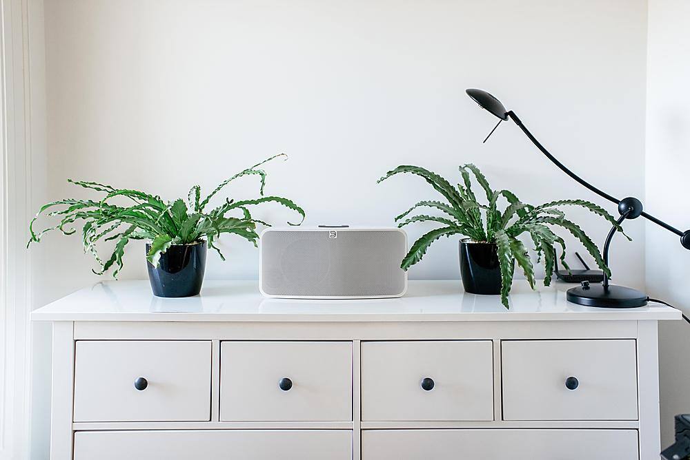 Alt View 12. Bluesound - Pulse 2i Hi-Res Wireless Streaming Speaker - White.