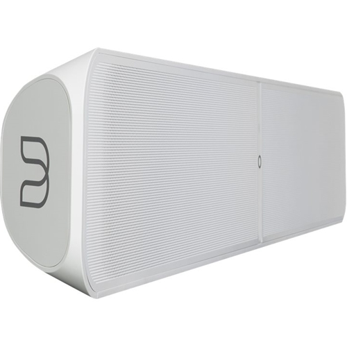 Left View: Bluesound - PULSE SOUNDBAR 2i Wireless Smart Soundbar with Bluetooth Music Streaming - White