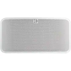 Front. Bluesound - Pulse Mini 2i Hi-Res Wireless Streaming Speaker - White.