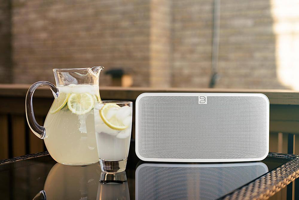 Alt View 11. Bluesound - Pulse Mini 2i Hi-Res Wireless Streaming Speaker - White.