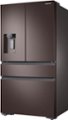 Left Zoom. Samsung - 22.6 Cu. Ft. 4-Door Flex French Door Counter-Depth Refrigerator - Tuscan Stainless Steel.