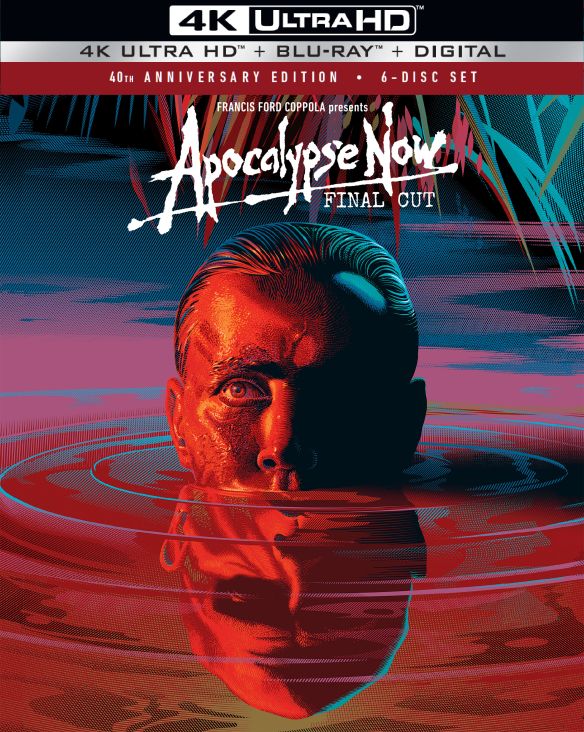  Apocalypse Now: Final Cut [40th Anniversary Edition] [Digital Copy] [4K Ultra HD Blu-ray/Blu-ray] [1979]