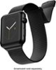 Raptic - Hybrid Mesh Watch Band for Apple Watch® 42mm, 44mm, 45mm - Black