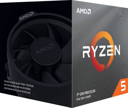 AMD - Ryzen 5 3600X 3rd Generation 6-Core - 12-Thread - 3.8 GHz (4.4 GHz Max Boost) Socket AM4 Unlocked Desktop Processor