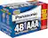 Front. Panasonic - Platinum Power AAA Batteries (48-Pack) - Silver/Blue.