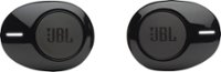 Front. JBL - TUNE 120TWS True Wireless In-Ear Headphones - Black.