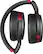Alt View 13. Sennheiser - HD 4.50 Wireless Noise Cancelling Over-the-Ear Headphones - Black/Red.