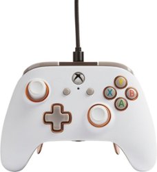 PowerA - Fusion Pro Wired Controller for Xbox One - White-B - Front_Zoom