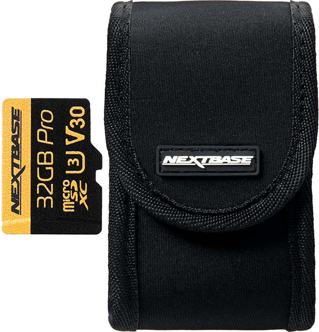 Alt View 11. Nextbase - Go Pack 32GB microSDHC UHS-III Memory Card - Black.