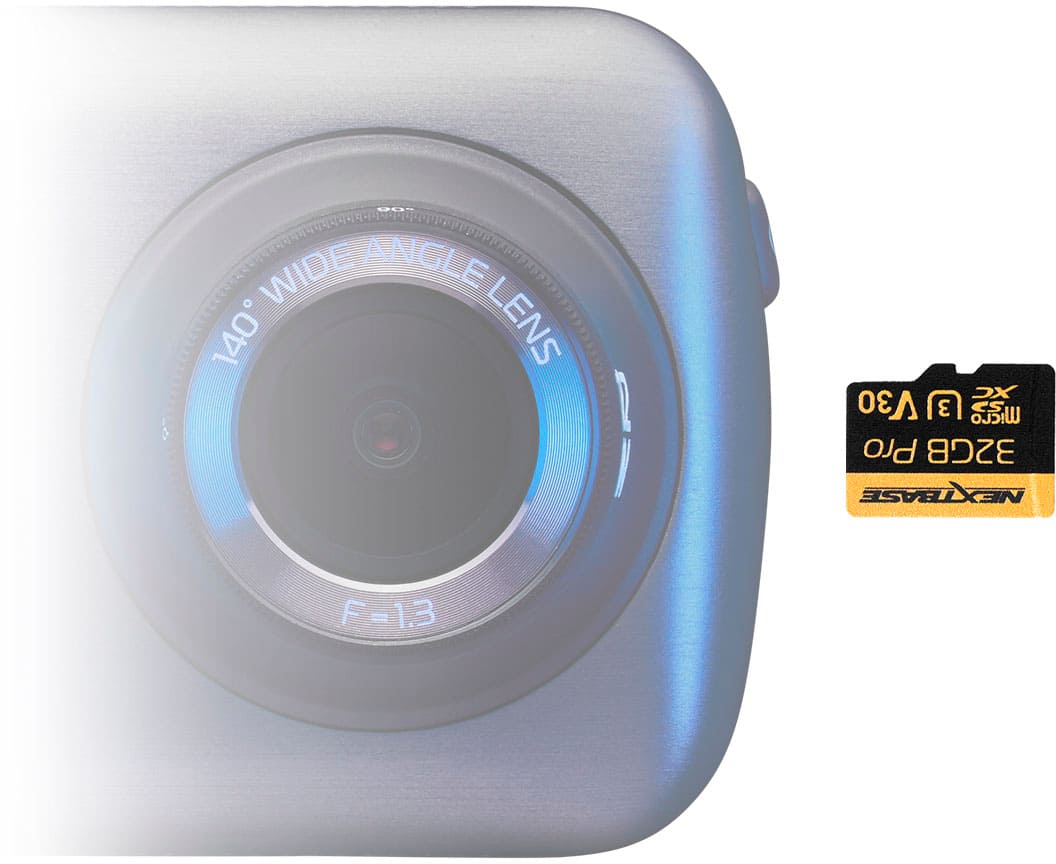 Alt View 13. Nextbase - Go Pack 32GB microSDHC UHS-III Memory Card - Black.