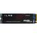 Front. PNY - XLR8 CS3030 2TB Internal SSD PCIe Gen 3 x4 - Black.