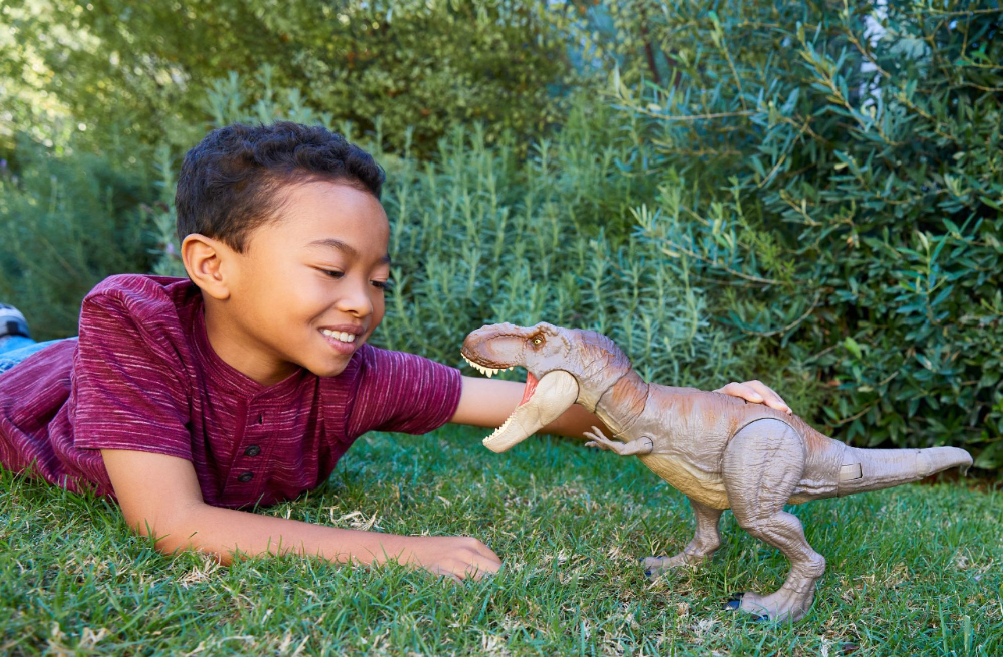 Jurassic World Bite Fight Tyrannosaurus Rex GCT91 - ToysChoose