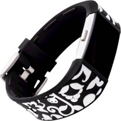 French Bull - Band for Fitbit Charge 2 - Black/White - Angle_Zoom
