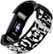 Alt View Zoom 12. French Bull - Band for Fitbit Charge 2 - Black/White.