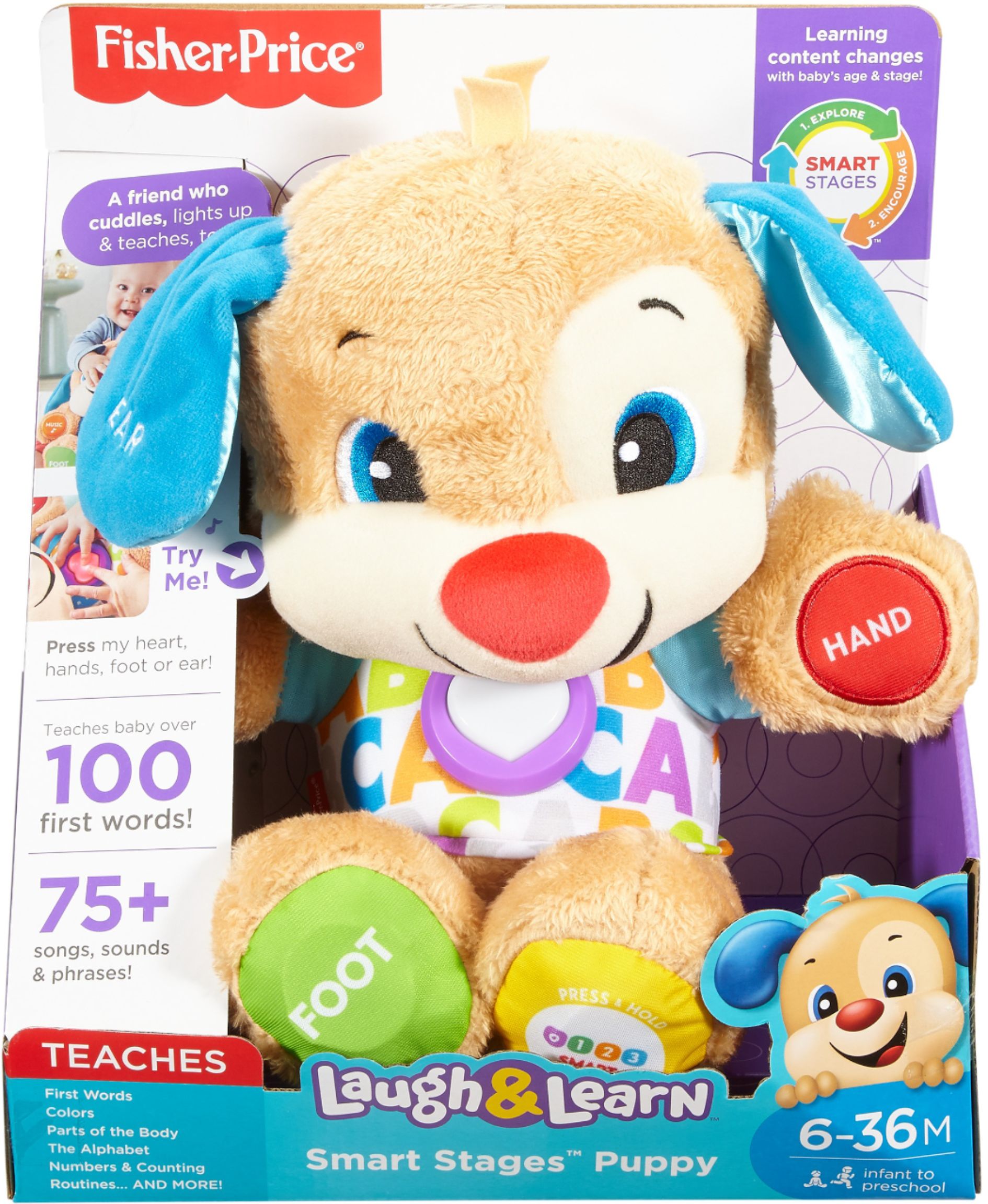 Fisher Price Laugh N'Learn Smart Stages Puppy - Playpolis