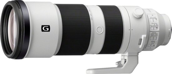 Elektricien Diversiteit breedtegraad Sony 200-600mm f/5.6-6.3 G OSS Optical Telephoto Zoom Lens White/Black  SEL200600G - Best Buy