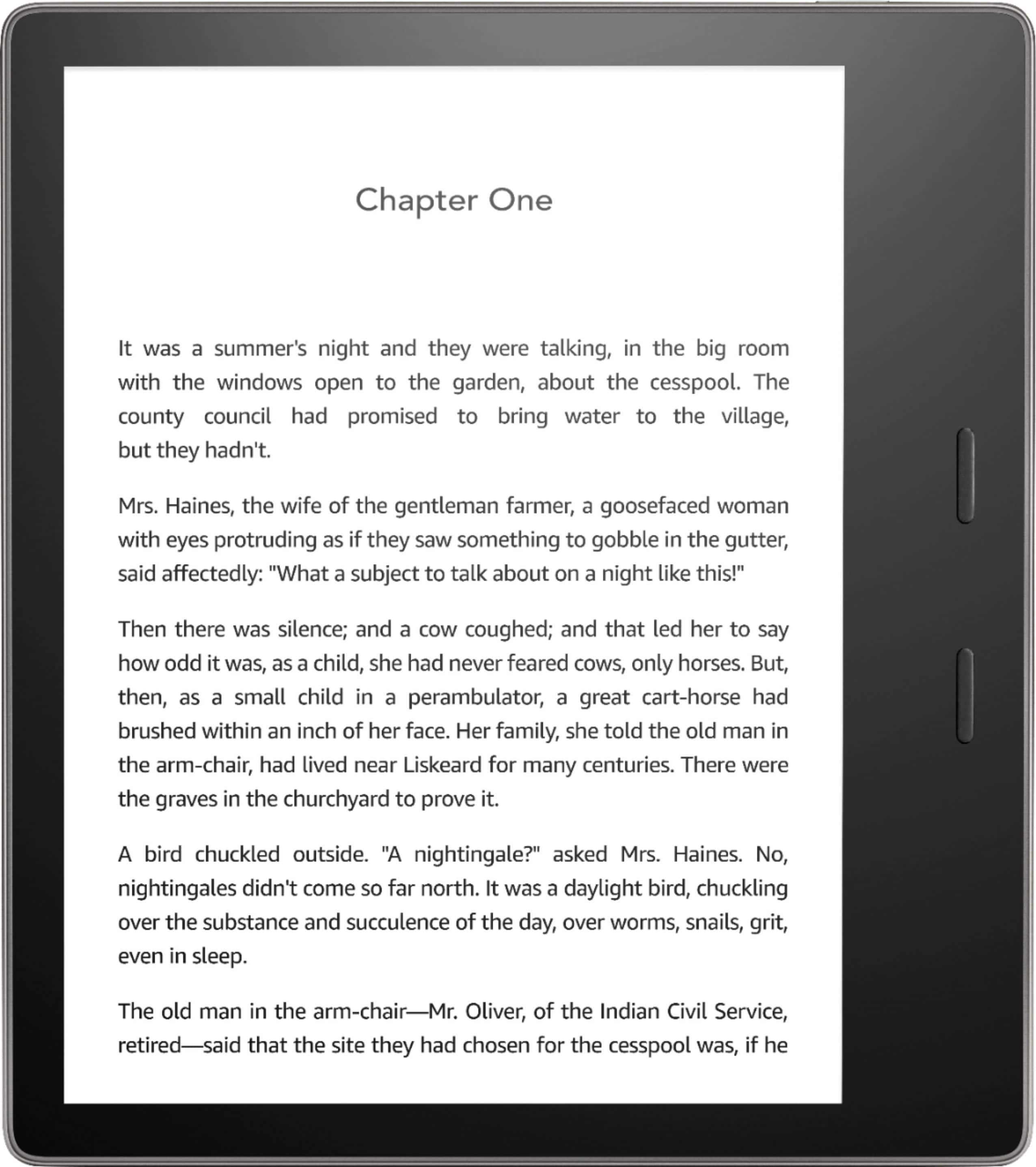 International Version – Kindle Oasis – Now with adjustable warm light - 8  GB, Graphite