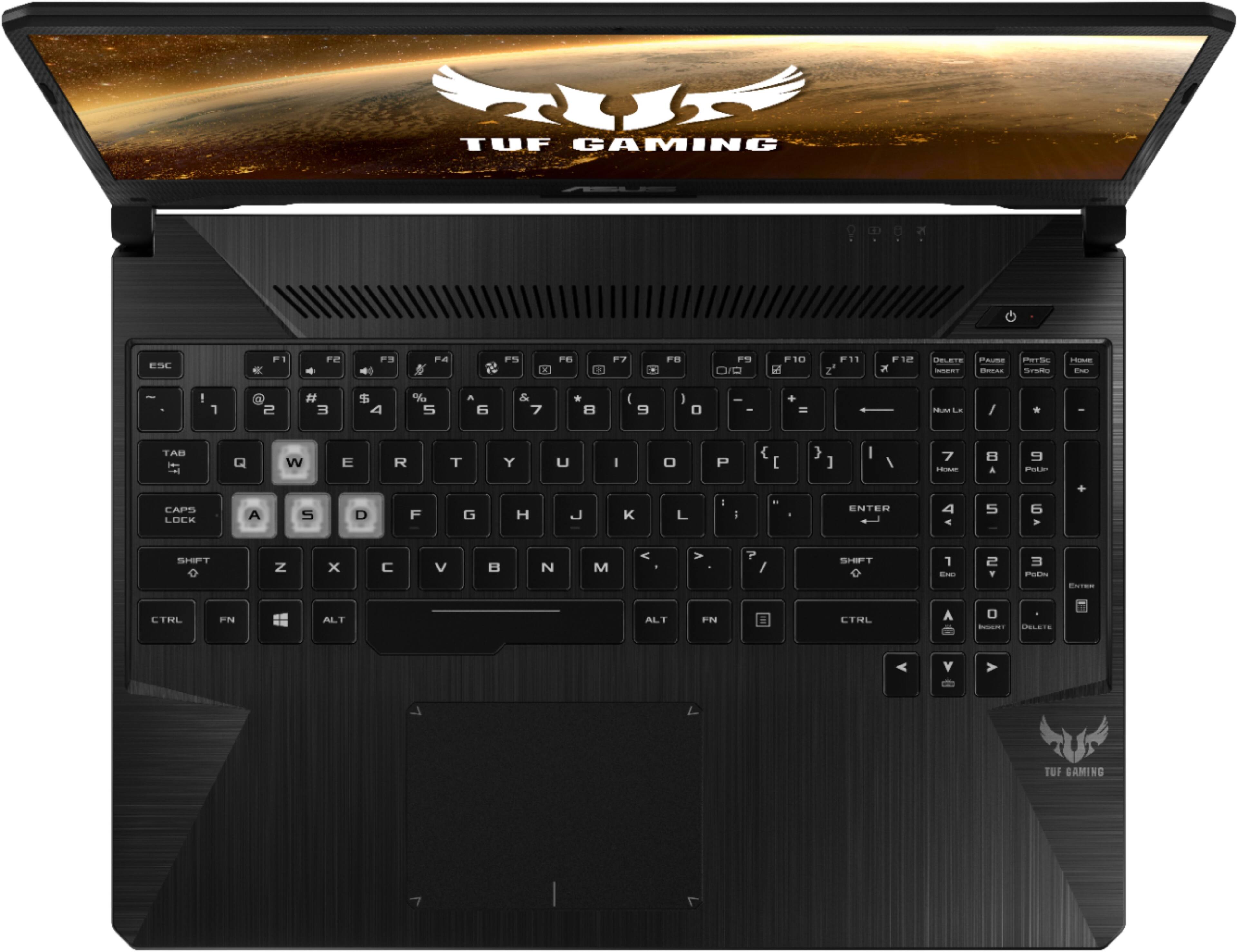 Alt View 11. ASUS - 15.6" Gaming Laptop - Intel Core i5 - 8GB Memory - NVIDIA GeForce GTX 1650 - 512GB Solid State Drive - Black.