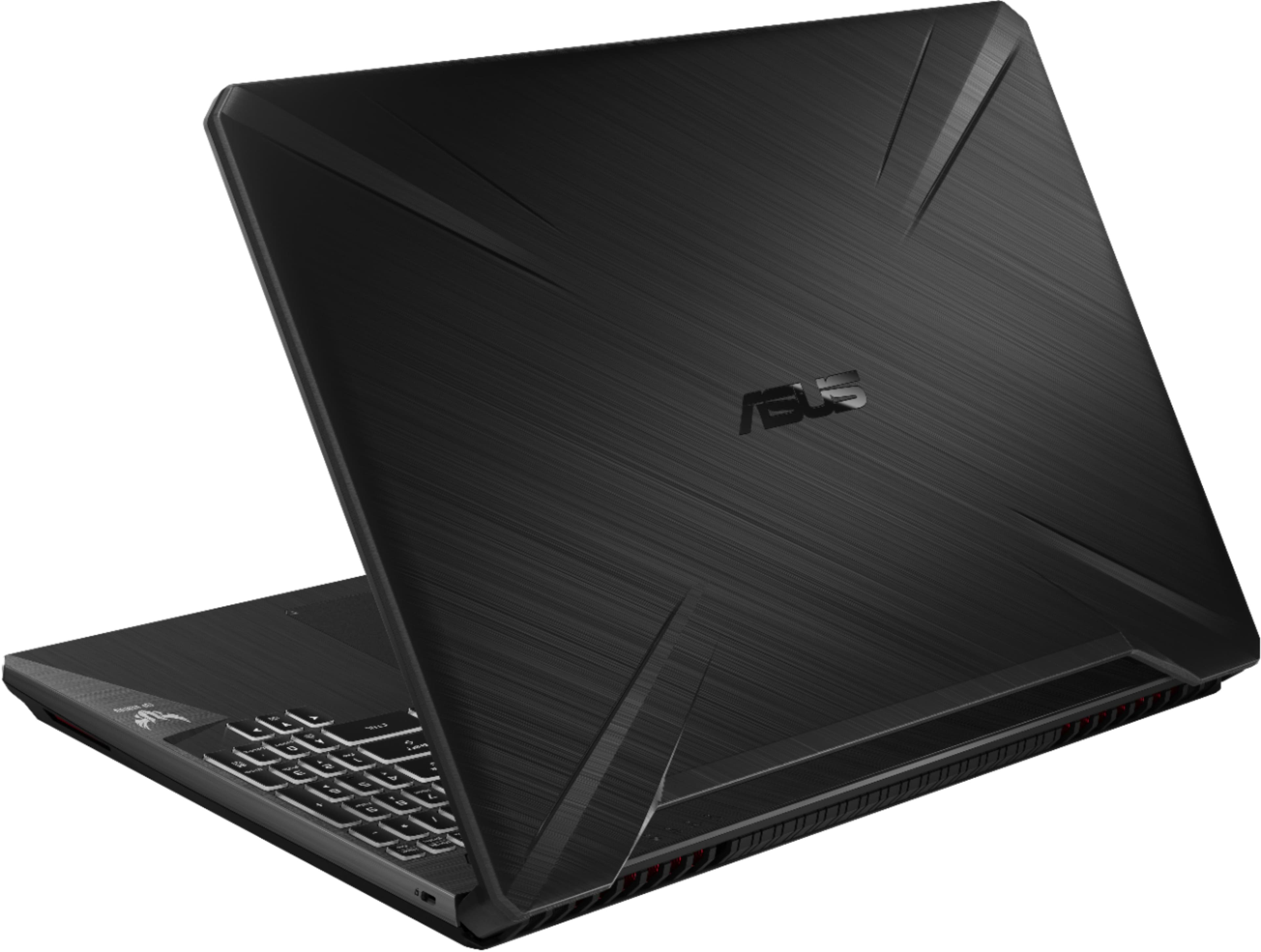 Alt View 1. ASUS - 15.6" Gaming Laptop - Intel Core i5 - 8GB Memory - NVIDIA GeForce GTX 1650 - 512GB Solid State Drive - Black.