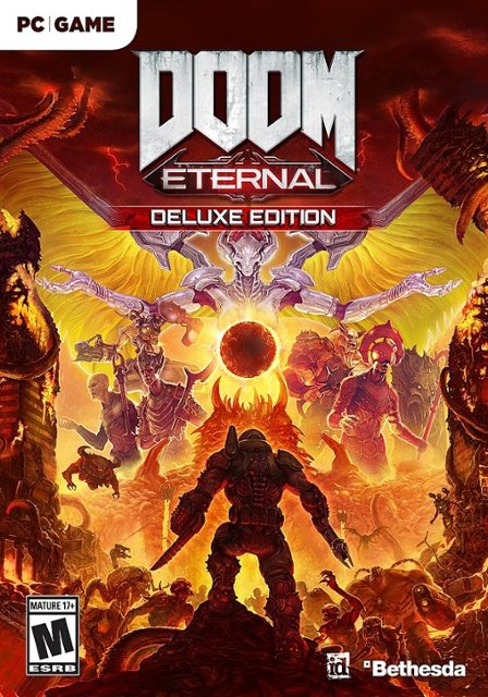 Front Zoom. DOOM Eternal Deluxe Edition - Windows [Digital].