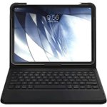 Front. ZAGG - Messenger Keyboard Folio Case for Apple® iPad® Pro 11" - Black.