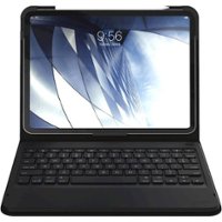 ZAGG - Messenger Keyboard Folio Case for Apple® iPad® Pro 11" - Black - Front_Zoom