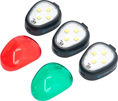 Lume Cube - Strobe Anti-Collision Light for Most Drones (3-Pack) - Black