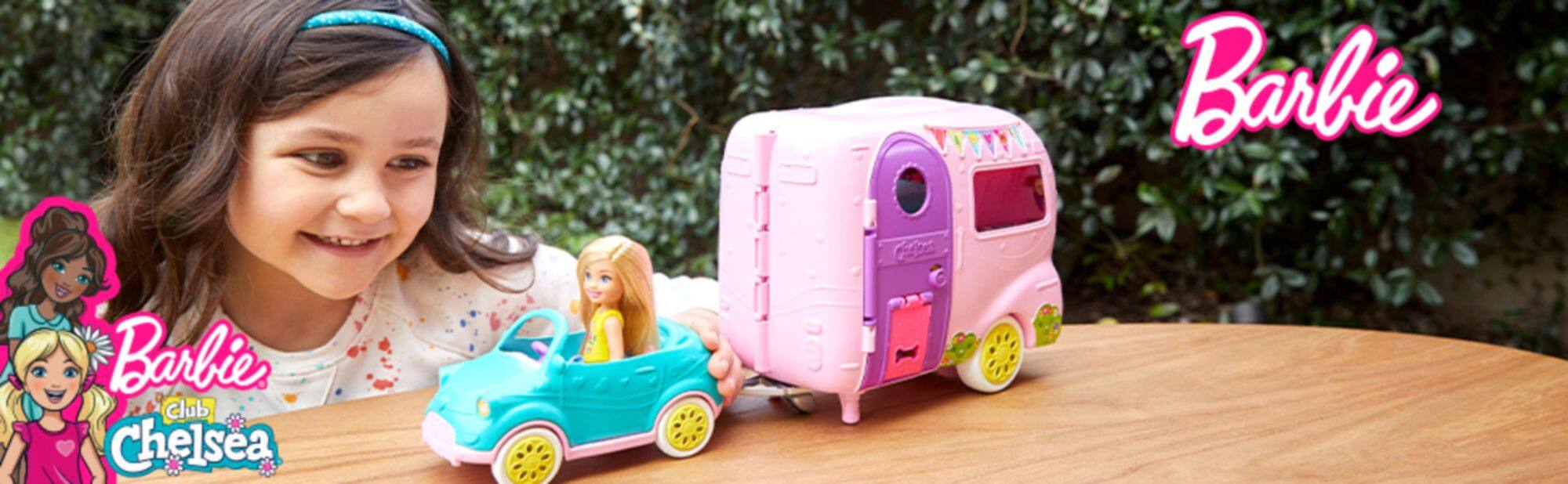 Alt View 16. Barbie - Club Chelsea Camper Playset - Pink.