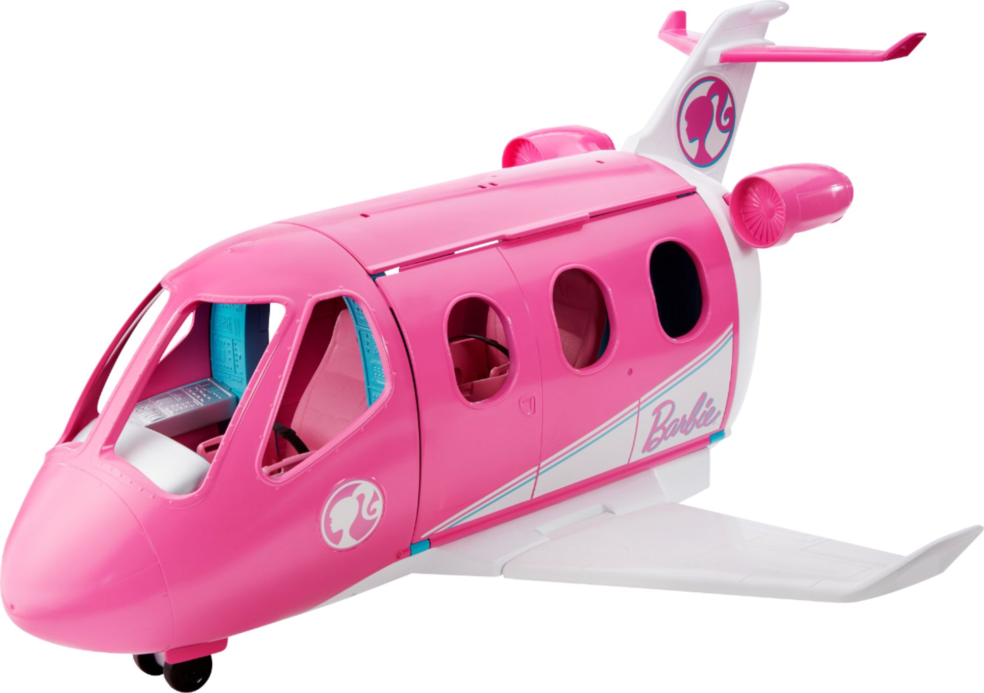 Nat Forhandle Fighter Barbie Dreamplane Play Set Pink GDG76 - Best Buy