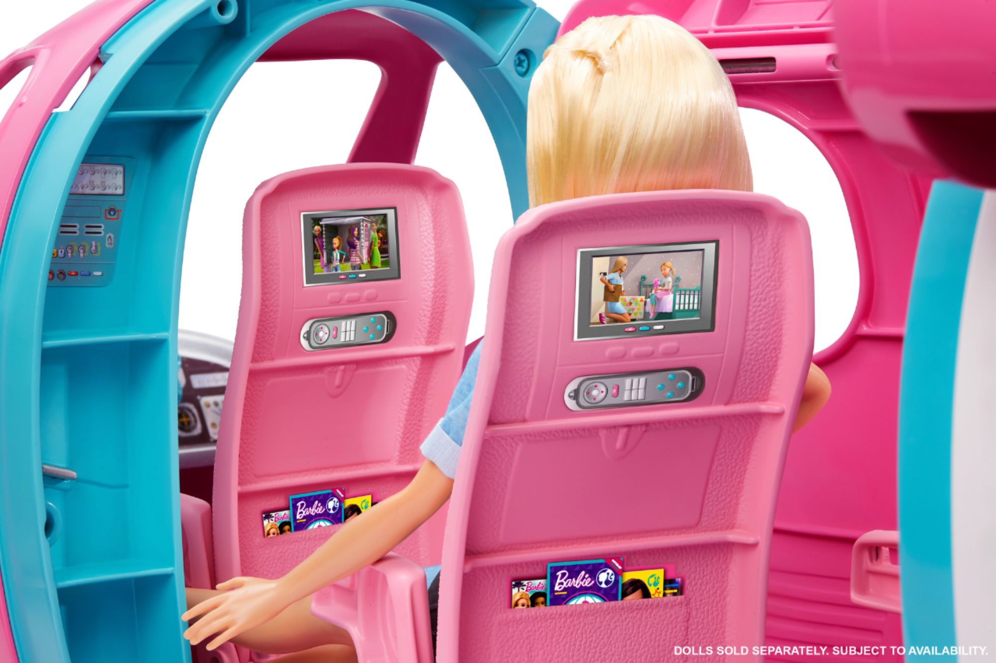Barbie Dream Plane Airplane Jet 2019 Mattel Playset Pink White Toy Gift
