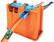 Alt View 12. Hot Wheels - Hot Wheels Track Builder Deluxe Stunt Box - Orange.