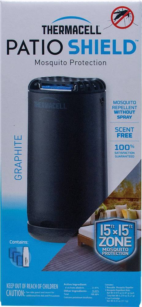 Alt View 13. Thermacell - Patio Shield - Graphite.