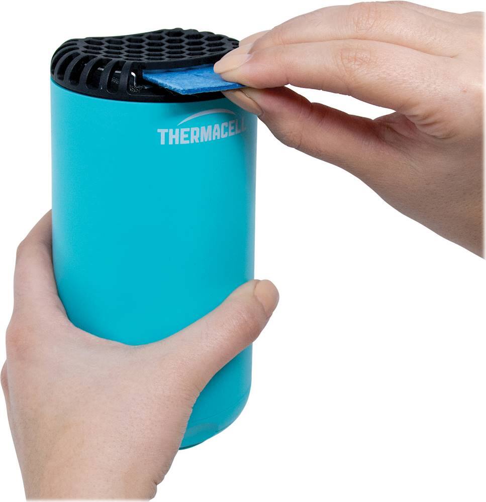 Alt View 12. Thermacell - Patio Shield Mosquito Repeller - Glacial Blue.