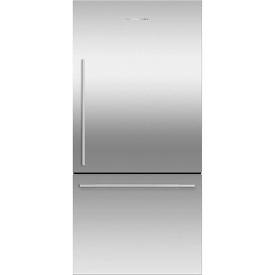 Front Zoom. Fisher & Paykel - ActiveSmart 17.1 Cu. Ft. Bottom-Freezer Refrigerator - Silver.