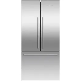 Fisher & Paykel - Series 7 16.9 Cu. Ft. French Door Refrigerator - EZKleen Stainless Steel