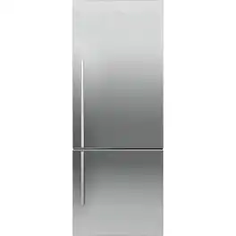 Fisher & Paykel - 13 1/2 Cu. Ft. Bottom-Freezer Counter-Depth Refrigerator - Stainless Steel