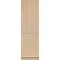 Fisher & Paykel - Series 7 8 Cu. Ft. Bottom-Freezer Counter-Depth Refrigerator - Custom Panel Ready - Front_Zoom