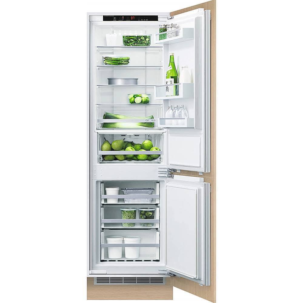 Alt View 1. Fisher & Paykel - Series 7 8 Cu. Ft. Bottom-Freezer Counter-Depth Refrigerator - Custom Panel Ready.