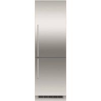 Fisher & Paykel - 24" Single Door Bottom Freezer Panel - Stainless steel - Front_Zoom