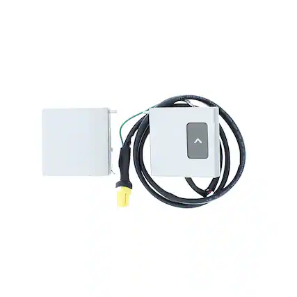 Front. Zephyr - End Cap Trim Extension for Lift Downdraft - Stainless Steel.