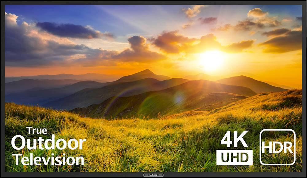 Ekstraordinær forsinke toksicitet SunBriteTV Signature 2 Series 65" Class LED Outdoor Partial Sun 4K UHD TV  SB-S2-65-4K-BL - Best Buy