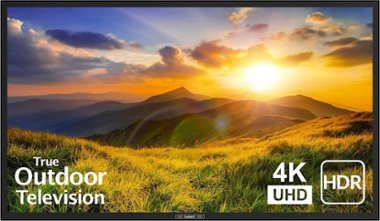 SunBriteTV - Signature 2 Series  55" Class  LED  Outdoor  Partial Sun  4K UHD TV - Front_Zoom